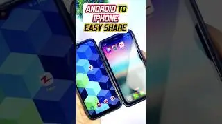 How to transfer videos from android to iphone #iphone #shorts #shortvideo #ios #iphonetricks
