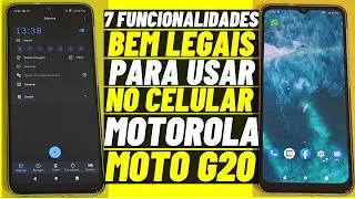 7 FUNCIONALIDADES BEM LEGAIS PARA USAR NO CELULAR MOTOROLA MOTO G20