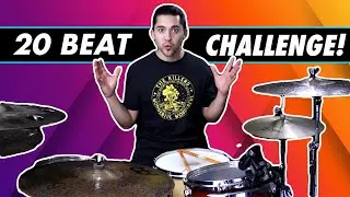 Learn 20 Beats in Under 10 Minutes! Beginner Drum Lesson