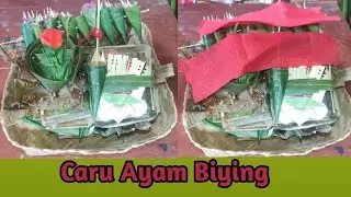 Metanding Banten Caru Ayam Biying versi Desa Semate