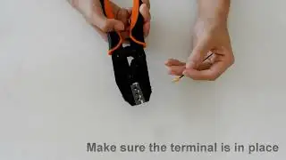 How to crimp Yazaki YES/YESC 2.8 Sealed Terminal: Y2 jaw-Quick Change Ratchet Crimper Series