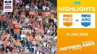 FIH Hockey Pro League 2024-25 Highlights: Netherlands vs Argentina (M) | Match 2