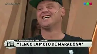 ¿Por qué Diego Mesaglio tiene la moto de Maradona? PH Podemos Hablar