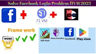 How to Facebook Login Issue With F1VM || New 2023 || Sohail Techs