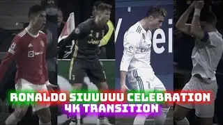 Cristiano Ronaldo Celebration Transition for Edits || 4K