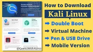 How To Download Kali Linux ISO File in 2024 | Kali Linux Original iso Download Latest Version