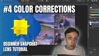 How to make free Snapchat Lenses - #4 Color corrections and LUTs - Lens Studio tutorial