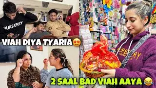 Viah Diya Tyaria 😍❤️| 2 Saal Bad Viah Aaya 😂🥰| ANGEL’S SHIVAM