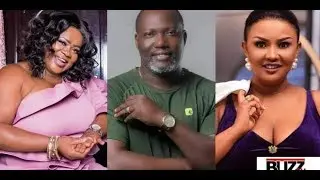 Nana Ama McBrown struggled to hold her tears