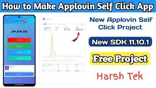 Applovin Ads Self Click Swb In Sketchware | Earning App Applovin Ads | Self Click Swb Harsh Tek