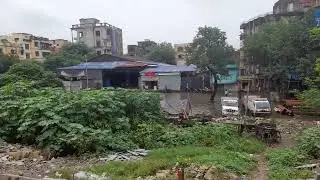 Water logged at Tikiapara Station Due To Heavy Rain //জলমগ্ন টিকিয়াপাড়া