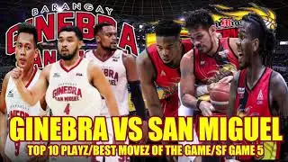 GINEBRA VS SAN MIGUEL SEMI-FINALS GAME 5/TOP 10 PLAYZ/BEST MOVEZ OF THE GAME#viralvideo #pbaupdates