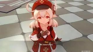 Genshin Impact - Paimon first encounter with Klee.