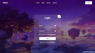 How To Make A Website With Login And Register | HTML CSS