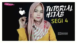 TUTORIAL HIJAB SEGI EMPAT PEMULA MODIS TERBARU