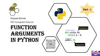 Python Function Arguments || default vs positional vs keyword arguments||Part-I