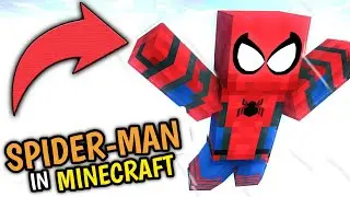 I Became SPIDER-MAN in MINECRAFT...!!🔥🤩