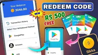 Get free redeem code online | BGMI UC, Free Fire Diamonds for free - Sikka App