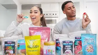 Trying FREEZE DRIED CANDY For The FIRST TIME!