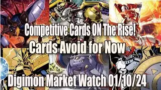 Competitive Cards getting Expensive! Cards to Avoid for Now | Digimon Market Watch
