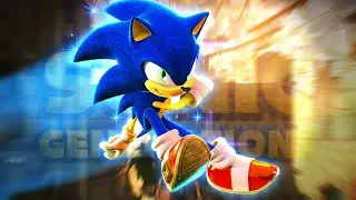 Recreations of Sonic Frontiers Cyberspace Stages in Generations...