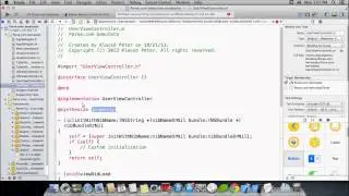 PecsXcode Xcode 5 tutorial Parse.com PFUser