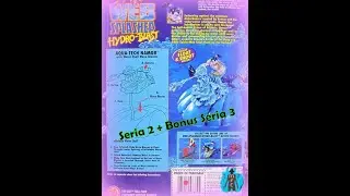 Odc. 36) Web Splashers Seria 2 Hydro Blast + bonus Seria 3 - Toy Biz 1998r.