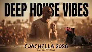 HYPNOTIC AFRO HOUSE 2026 🌴 Black Coffee Style | Festival Coachella Vibes☕️