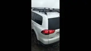 Худес подъем ступеньки после дождя Паджеро