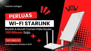 Cara Memperluas Wifi StarLink Pake Router Dual Band Gigabit Ruijie RG-EW1200