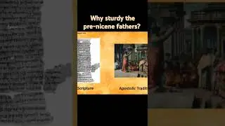 Why study the pre-nicene fathers? #niceness #fathers #tertullian