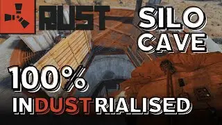 RUST | 💡MOST OP INDUSTRIAL SILO CAVE [HOW TO MOVE LOOT]