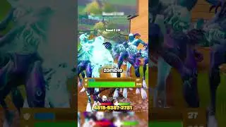 You literally only need a scythe in Zombie Farm! #fortnite #zombies #shorts