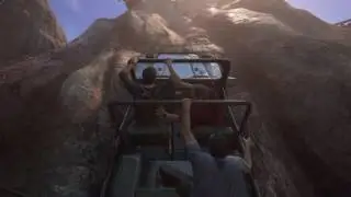 Uncharted 4: Путь Вора. Лебёдка и валун.