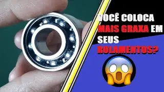 Você coloca mais graxa em seus rolamentos? CUIDADO! - Dica rápida.
