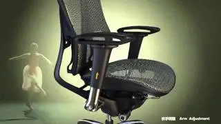 VIVA OFFICE Latest High Back Mesh Office Chair with Adjustable Arms, Headrest,Back and Seat