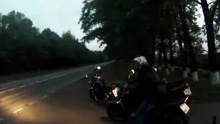 Bandit 400 кубов розгон без глушака
