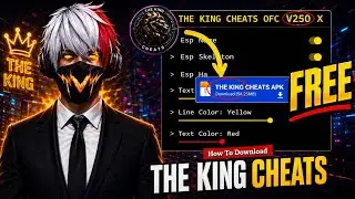 The King Cheat V250 Updated Mod Menu ☠️ | Ban Problem Fix 🧿 | Free Fire New Hack | The King Cheats