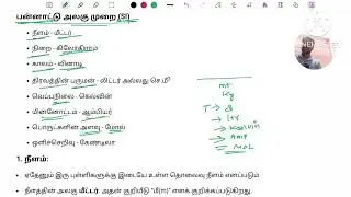 அளவீடுகள் | Measurements of physics| Tnpsc Science Class 01