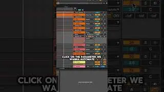 How to automate tracks to turn on/off in Ableton