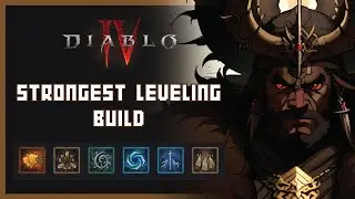 Landslide Earth Druid the BEST Leveling Build | Lvl 1-50 | Diablo 4