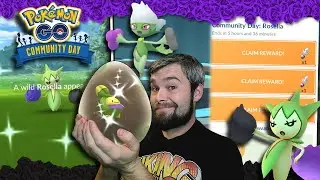 SHINY ROSELIA COMMUNITY DAY! SPECIAL RESEARCH REWARDS! (Pokemon GO)