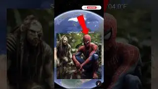 SPIDERMAN on Google Earth and Google maps 