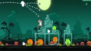 "Прохождения игры"Angry Birs"(2 Уровень)