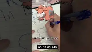Drawing A Pokemon From Memory in 15 Seconds (Round 46 - Camerupt)