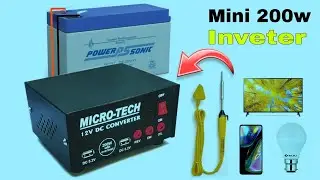Mini 200w Invater | TV chal gaya | @SamarExperiment