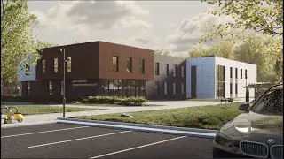 BLENDER/ ВІЗУАЛІЗАЦІЯ БУДІВЛІ (з REVIT/ARCHICAD)