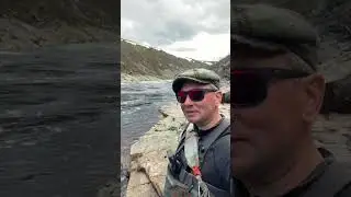 Как я ловил семгу на Кольском #нахлыст #fishing #кольский #топ #flyfishing #рыбалка