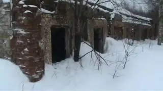 г.Архангельск,посёлок Катунино,Заброшенная военная часть.В/Ч №60040.