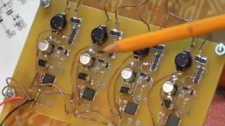 High Power LED Video Part - 4 Array and Driver Board Test